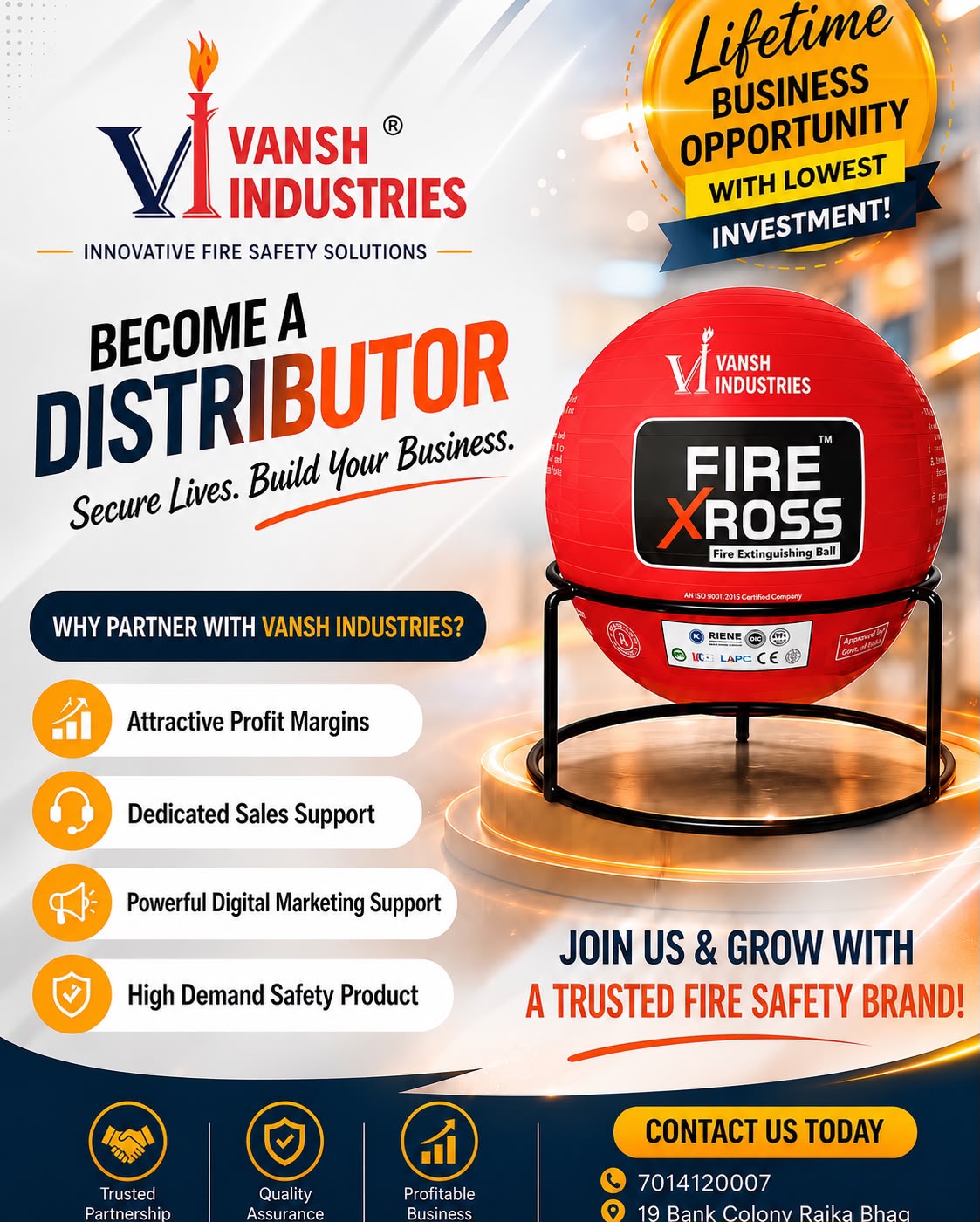 Become a Distributor - Vansh Industries Pamphlet